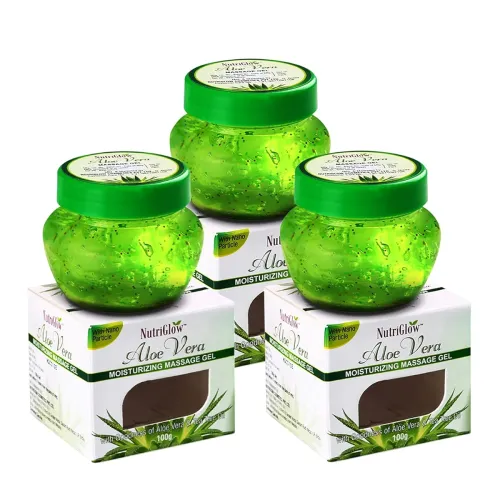 Image of NutriGlow Aloe Vera Gel – Pack 3