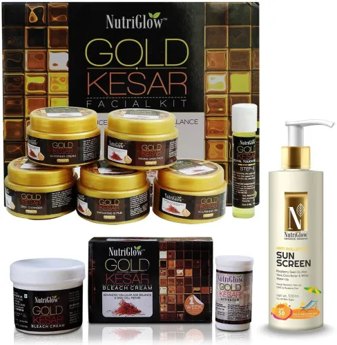 Image of NutriGlow Gold Kesar Makeup (Set of 3)