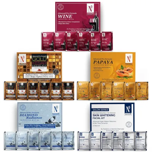Image of NutriGlow Natural's Facial Kit Pack of 5 (60g each)