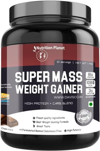 Image of Nutrition Planet Super Mass Weight Gainer 1Kg