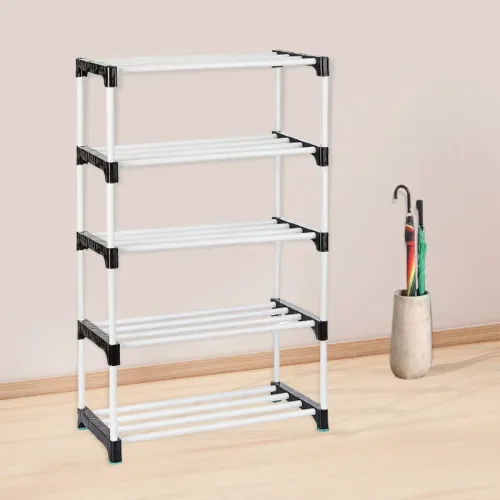 Image of Nutriverse 5-Shelf PVC Pipe Shoe Rack