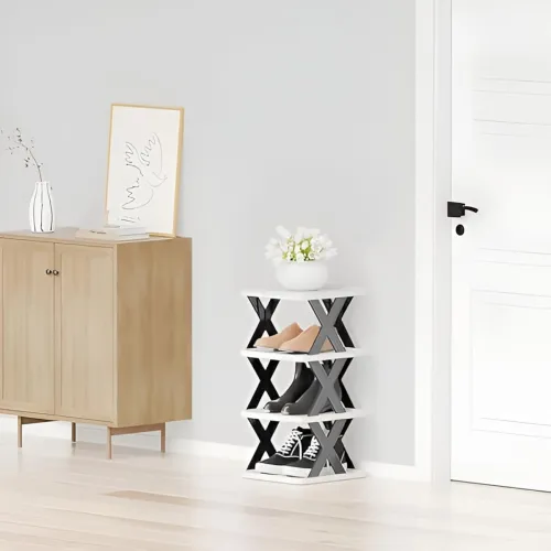 Image of NYALKARAN Plastic Shoe Rack for Home