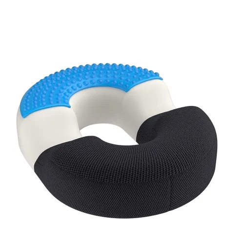 Image of obliq Premium Donut Cushion with Cooling Gel – Pain Relief for Piles
