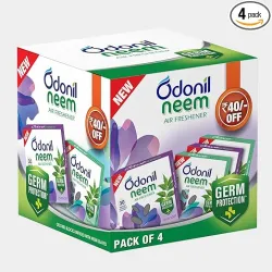 Odonil Bathroom Air Freshener Neem Mixed Fragrances Blocks 192g