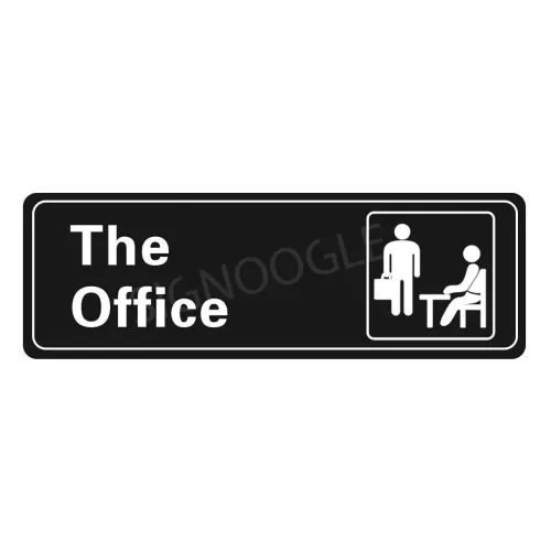 Image of SIGNOOGLE The Office Acrylic Laminated Board