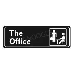 SIGNOOGLE The Office Acrylic Laminated Board