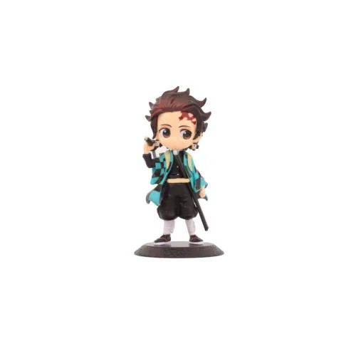 Image of Offo Plastic Demon Slayer Tanjiro Kamado Action Figure (15cm)