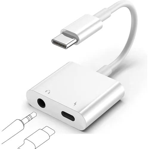Image of OJOS USB-C Audio + Charge Adapter (60W PD)