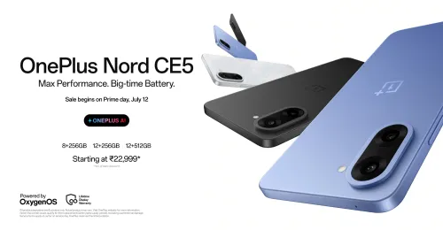 Image of OnePlus Nord CE5 Smartphone @ ₹22999 on Amazon Prime Day Sale