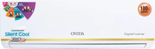 Image of ONIDA 1.5 Ton 5 Star Inverter Split AC (2024 Model, 5-in-1 Convertible) (IR185PRSG, Copper Condenser).