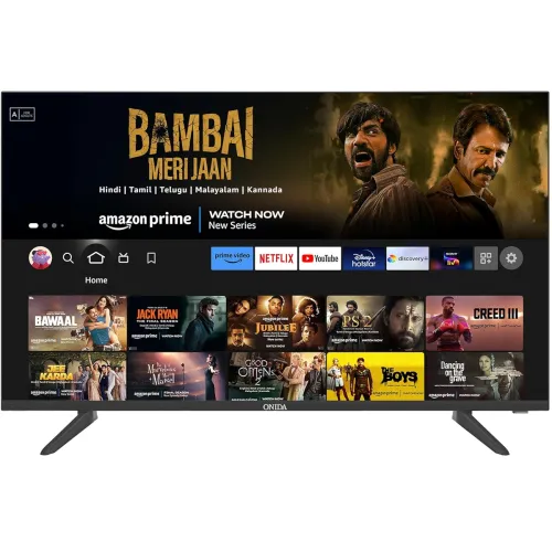 Image of Onida 108 cm (43 inches) 4K Ultra HD Smart LED Fire TV 43UIF (Black)