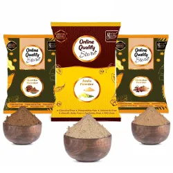 Online Quality Store Reetha Amla Shikakai Hairs Powder