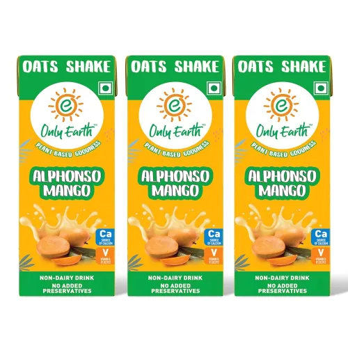 Image of Only Earth Oats Shake | Alphonso Mango | Plant-based | Lactose-free |
