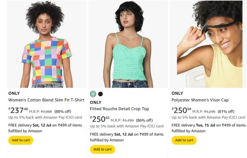 Image of Only Women Clothing Minimum 80% Discount