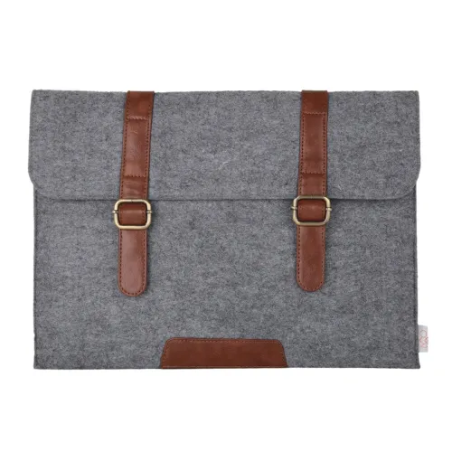 Image of OON 11 Inch Felt Laptop Sleeve Suit Up