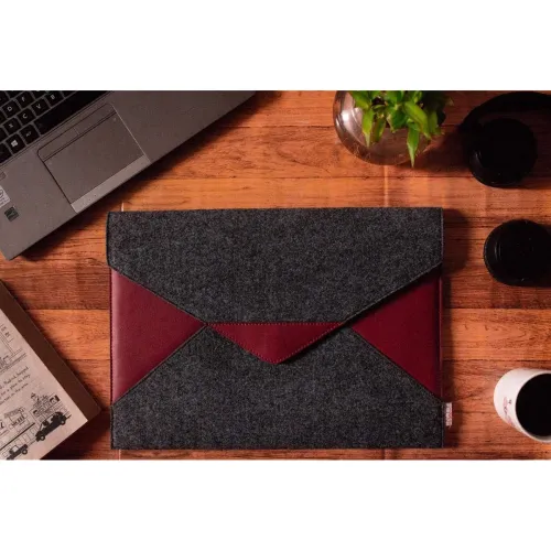 Image of OON Felt Laptop Sleeve - Smart-15 Inch Grey