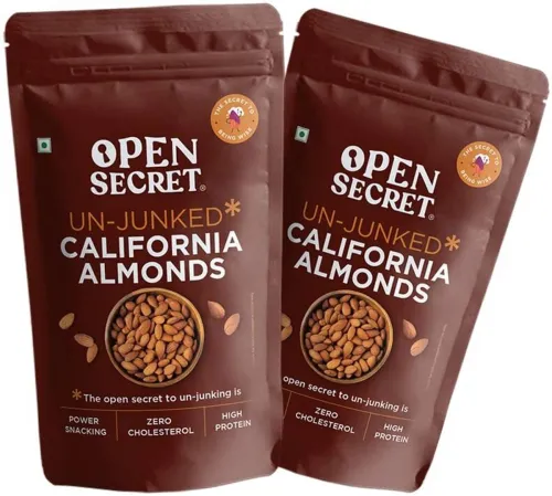 Image of OPEN SECRET 100% Natural Premium California Almonds - 2 x 500g