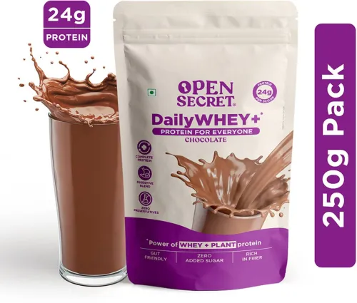 Image of OPEN SECRET 0.25 kg Indias 1st Whey Protein Powder 250 g