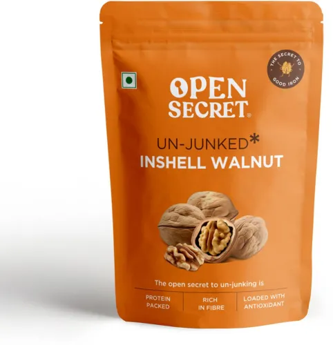 Image of OPEN SECRET Premium Inshell Walnut | 1000g Walnuts (2 x 500 g)