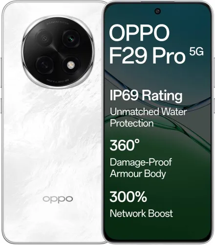 Image of OPPO F29 Pro 5G (8GB+128GB, Marble White)