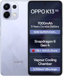 OPPO K13 5G (8GB+128GB, Icy Purple)