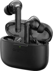 Oraimo FreePods Lite TWS Earbuds – 40H Playtime, ENC, BT 5.3 (Black)