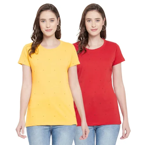 Image of Orewa Solid Women's Regular Fit T-Shirt