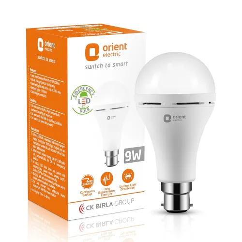 Image of Orient Electric 9W Emergency LED Bulb