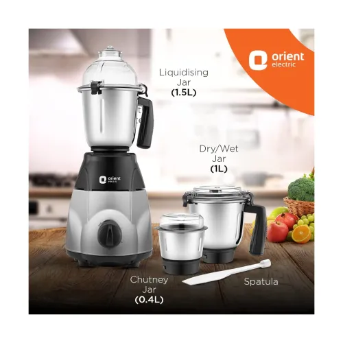 Image of Orient Electric Chefspecial 1200W 3 jar Mixer Grinder