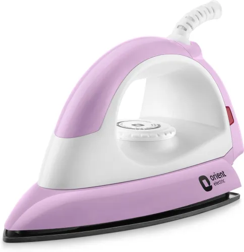 Image of Orient Electric Panache Plus DIPCP11LP 1100 W Dry Iron (White, Purple)