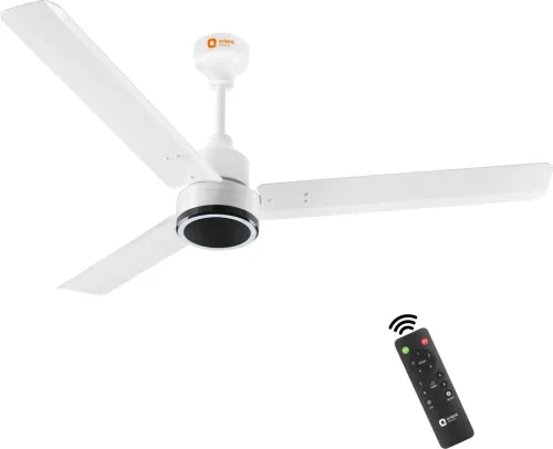 Image of Orient Electric Ujala Prime 5 Star 1200 mm 3 Blade Ceiling Fan (BLDC Motor with Remote | White | Pack of 1)