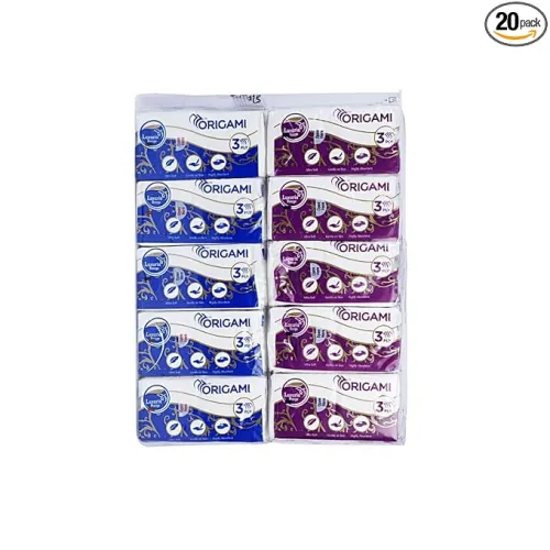 Image of Origami 3 Ply Pocket Hanky Tissue Paper - Pack of 20