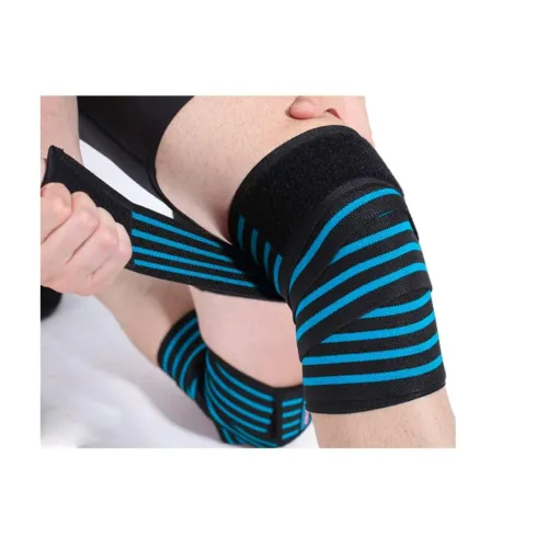 Image of Orthopedic Weight Lifting Knee Wraps