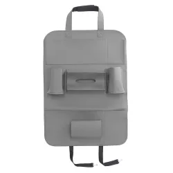 Oshotto Car Backseat Storage Organizer (Grey, compatible with Maruti Suzuki Zen)