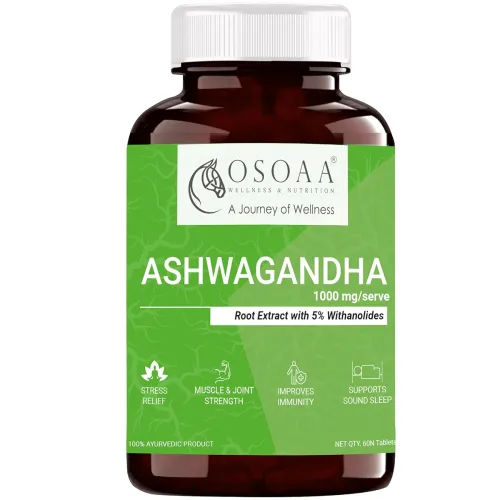 Image of OSOAA Ashwagandha 1000mg Tablets 
