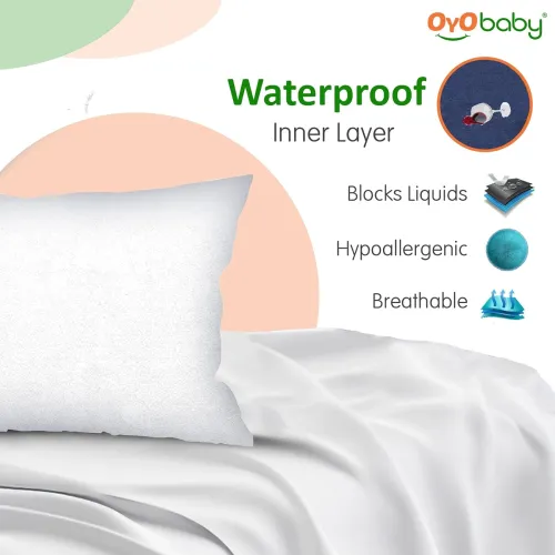 Image of OYO BABY Waterproof Cotton Pillow