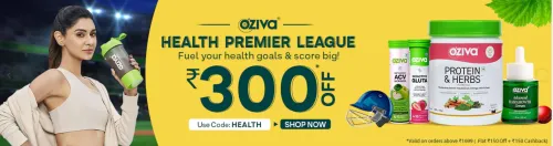 Image of Oziva Health Premiere League Coupon : Extra ₹300 off on Oziva Medicines 