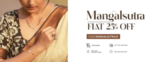 Image of Palmonas Coupon : Flat 25% off on Mangalsutra 