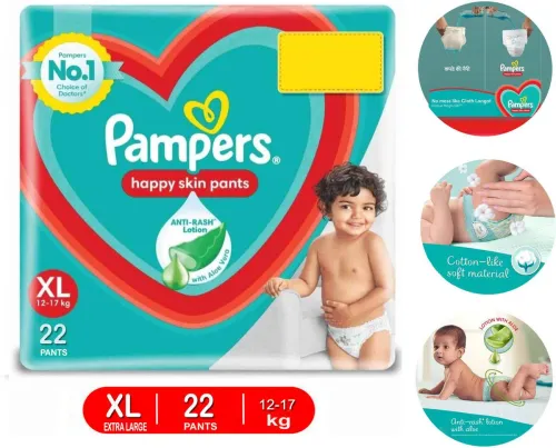 Image of Pamper Happy Skin Pants XL (22 Pieces)
