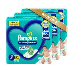 Pampers All round Protection Pants Style Baby Diapers Po3