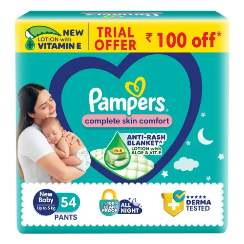 Image of Pampers Complete Skin Comfort Pants – Newborn