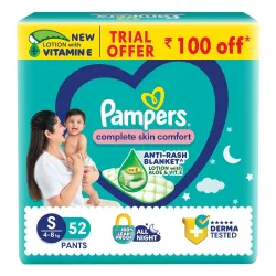 Pampers Complete Skin S-52 Comfort Pants