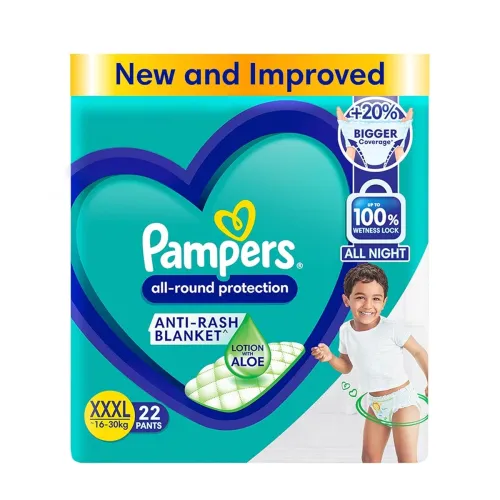 Image of Pampers XXXL Diapers (22 Count, 16–30kg)
