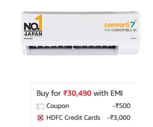 Image of Panasonic 1.4Ton 3Star Inverter Split AC CS / CU-SU17AKY3T