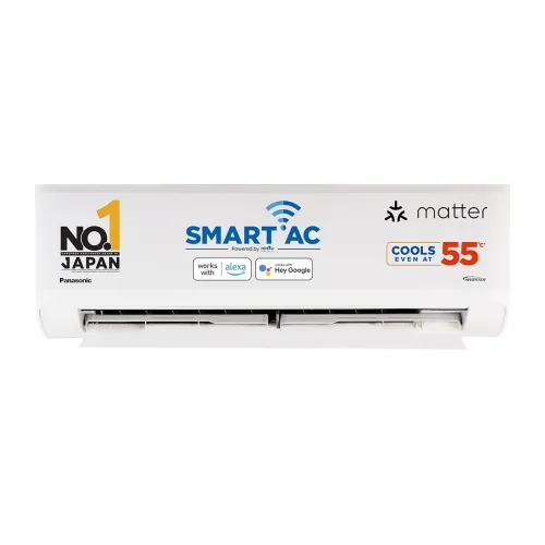 Image of Panasonic 1.5 Ton 3 Star Premium Wi-Fi Inverter Smart Split AC