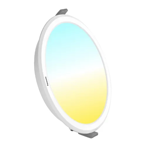 Image of Panasonic 10W Tri Colour LED Round Downlight