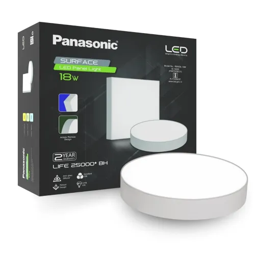 Image of Panasonic 18 Watt LED Rimless Panel Light