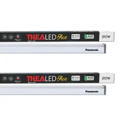 Panasonic 20W TheaLED Batten, 20W Tube light for Living Room (Pack of 2) .