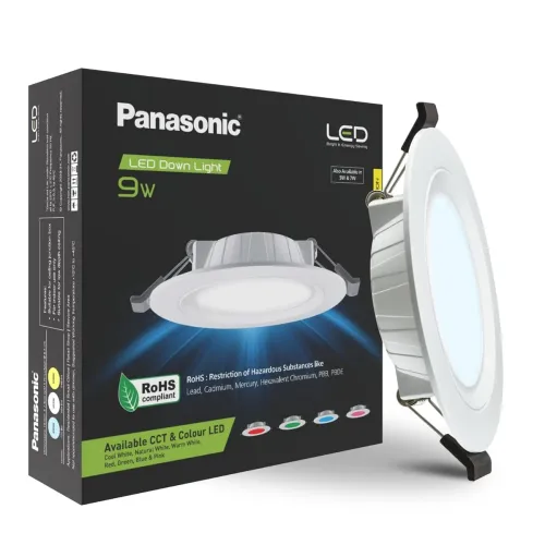 Image of Panasonic 9W Round LED Conceal Downlight PDLM34097