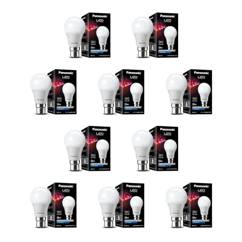 Image of Panasonic 9 Watt Motion Sensor Led Bulb Pack of 10